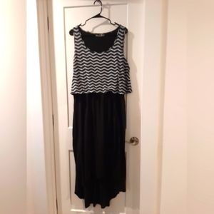 Cute cotton size 2x dress. Style is longer in back than front